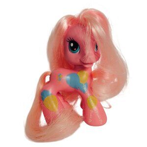 My Little Pony Pinkie Pie Twice As Fancy MLP G3.5 2008 Figure Pink Hair Balloon